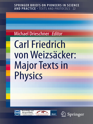 cover image of Carl Friedrich von Weizsäcker